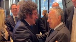 Javier Milei y Alfredo Cornejo se encontraron nuevamente en Nueva York.&nbsp;