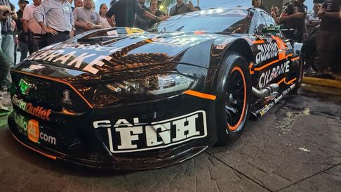 El auto campeón de Julián Santero. El auto campeón de Julián Santero.