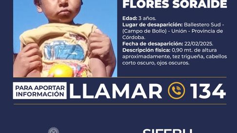 Lian Flores lleva 20 días desaparecido. Lian Flores lleva 20 días desaparecido.