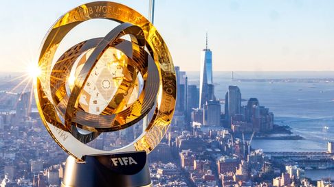 El Mundial de Clubes se jugará por primera vez este año. El Mundial de Clubes se jugará por primera vez este año.