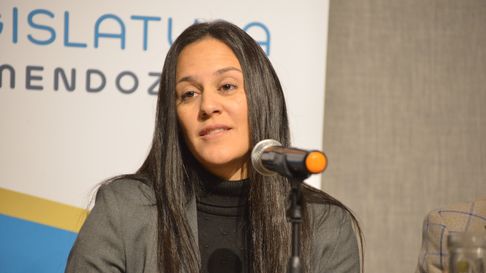 Daniela Cichinelli, postulada a jueza de Paz y contratada en la Legislatura provincial. Daniela Cichinelli, postulada a jueza de Paz y contratada en la Legislatura provincial.