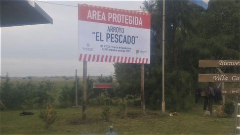 Se trata de una zona protegida en Ignacio Correas Se trata de una zona protegida en Ignacio Correas