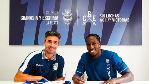 Jan Hurtado fue presentado como el décimo refuerzo de Gimnasia Jan Hurtado fue presentado como el décimo refuerzo de Gimnasia