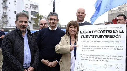El Puente Pueyrredón es un símbolo de la barbarie de los habitantes de la provincia de BUenos Aires para Jorge Macri El Puente Pueyrredón es un símbolo de la barbarie de los habitantes de la provincia de BUenos Aires para Jorge Macri