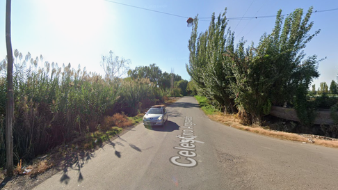 Intersección donde ocurrió el accidente donde perdió la vida un motociclista. Imagen ilustrativa Intersección donde ocurrió el accidente donde perdió la vida un motociclista. Imagen ilustrativa