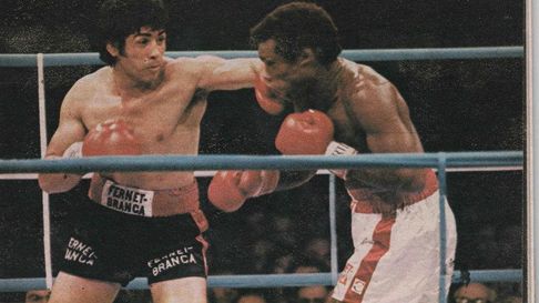 Hugo Pastor Corro, en la cima del boxeo. Hugo Pastor Corro, en la cima del boxeo.