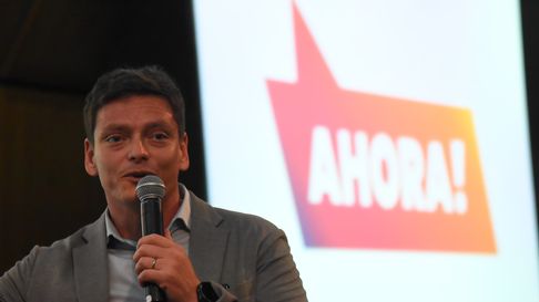 Pablo Nicoletti en el lanzamiento de Ahora Pablo Nicoletti en el lanzamiento de Ahora