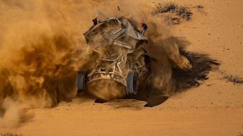 El Rally Dakar se quedó sin un gran protagonista por este accidente. El Rally Dakar se quedó sin un gran protagonista por este accidente.