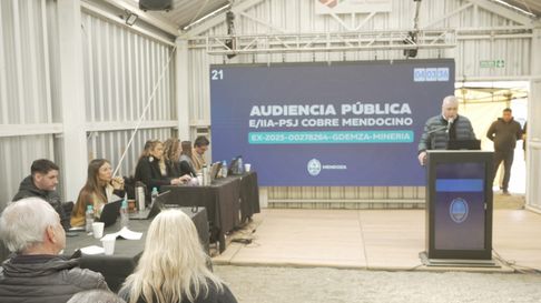 Segundo día de Audiencia Pública en Uspallata. Segundo día de Audiencia Pública en Uspallata.