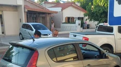 Imagen de uno de los rodados que terminó en la playa de secuestros. Imagen de uno de los rodados que terminó en la playa de secuestros.