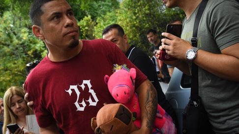 Marcos Gómez, papá de Kim, la nena asesinada en un robo Marcos Gómez, papá de Kim, la nena asesinada en un robo