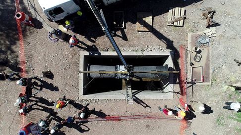 La obra en Luján de Cuyo costará U$S 1,6 millones y apunta a mejorar la eficiencia en el uso de agua potable. La obra en Luján de Cuyo costará U$S 1,6 millones y apunta a mejorar la eficiencia en el uso de agua potable.