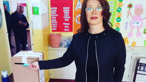 María Rosa Fagundez es quien reemplezaría a Antolín en caso de que renuncie o lo destituyan. María Rosa Fagundez es quien reemplezaría a Antolín en caso de que renuncie o lo destituyan.