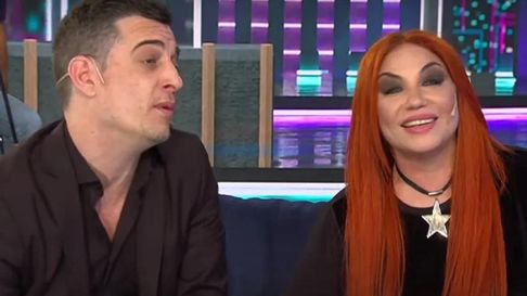 Lourdes Fernández y su ex pareja Lourdes Fernández y su ex pareja