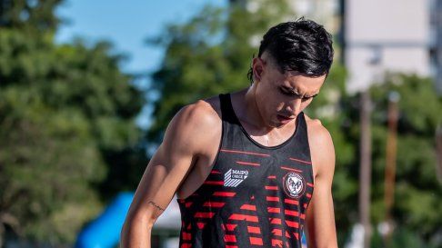 Agustín Pinti corre en Perú. Agustín Pinti corre en Perú.