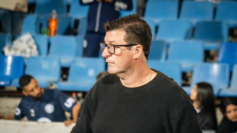 Alfredo Berti habló tras el empate con River. Alfredo Berti habló tras el empate con River.