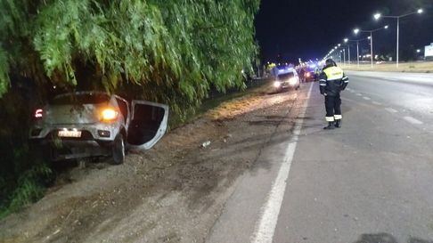 Un de los accidentes viales en el Gran Mendoza Un de los accidentes viales en el Gran Mendoza