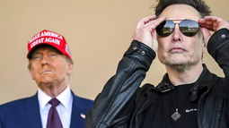 Trump amenaza a Musk con cortar contratos y Elon responde con una bomba: Está en los archivos de Epstein