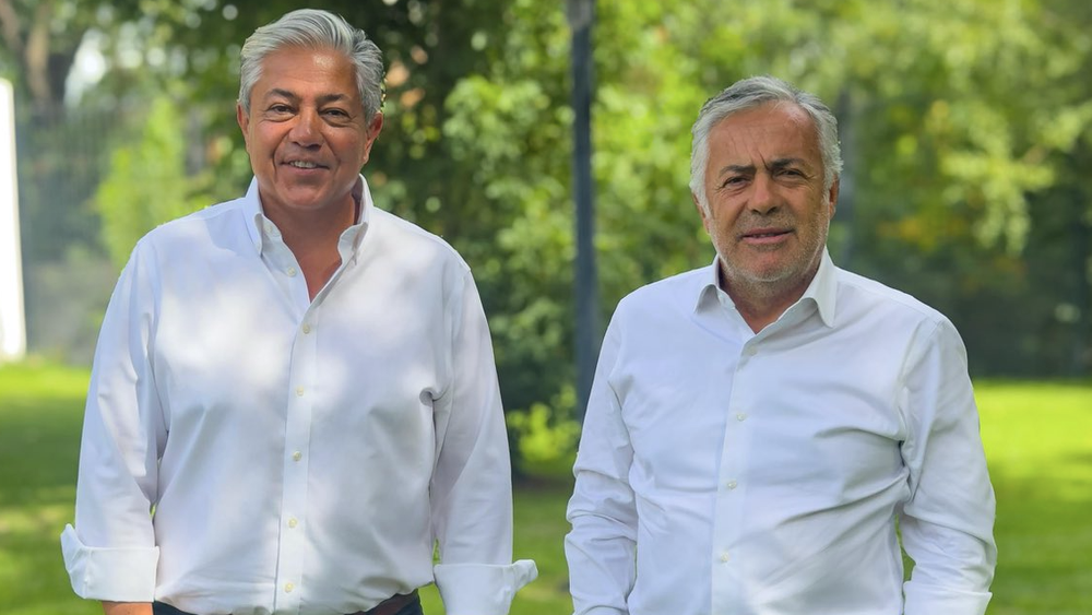 Rolando Figueroa y Alfredo Cornejo.