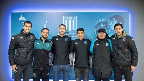chirola romero y aued, la dupla ex gimnasia, presentados en racing chirola romero y aued, la dupla ex gimnasia, presentados en racing