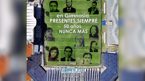 En el Día de la Memoria, Gimnasia recordó a sus 63 desaparecidos En el Día de la Memoria, Gimnasia recordó a sus 63 desaparecidos