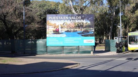 Ls obras en el Parque Saavedra, en la mira Ls obras en el Parque Saavedra, en la mira
