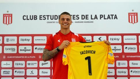 Fabricio Iacovich renovó su contrato con Estudiantes, por un año más Fabricio Iacovich renovó su contrato con Estudiantes, por un año más