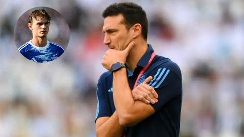 Lionel Scaloni y la Selección Argentina en alerta por Nico Paz Lionel Scaloni y la Selección Argentina en alerta por Nico Paz