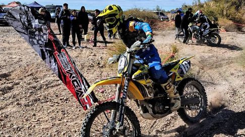 Gastón del Pozo se lució en el Campeonato Mendocino Enduro Pro. Gastón del Pozo se lució en el Campeonato Mendocino Enduro Pro.