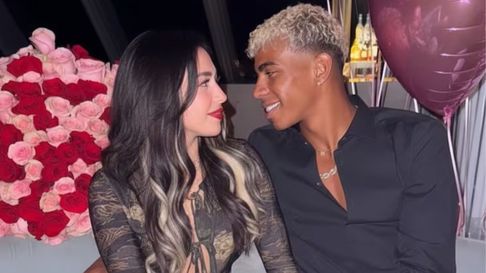 Nicki Nicole y Lamine Yamal en el cumpleaños de la rosarina Nicki Nicole y Lamine Yamal en el cumpleaños de la rosarina