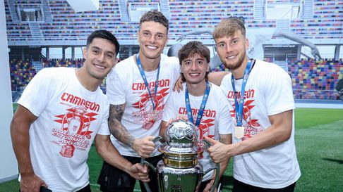 Los pibes de Estudiantes, siempre a la altura de la Primera División Los pibes de Estudiantes, siempre a la altura de la Primera División