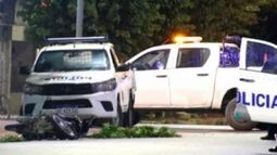 El accidente fue en la avenida 520 en Abasto El accidente fue en la avenida 520 en Abasto