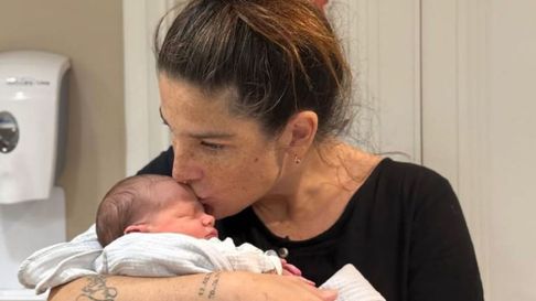 Juana Repetto con su hijo Timoteo Juana Repetto con su hijo Timoteo