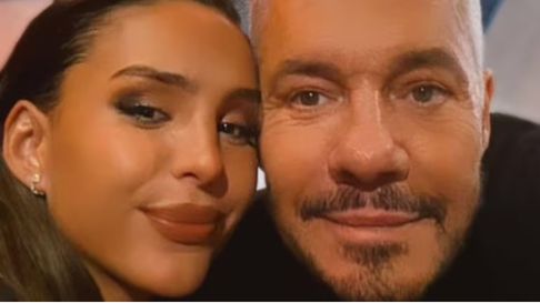 Marcelo Tinelli y su hija Juana Marcelo Tinelli y su hija Juana