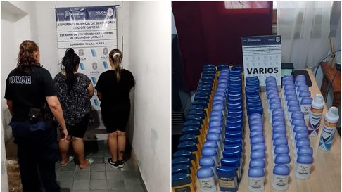 de avellaneda a la plata: caen dos mecheras que robaron mas de 50 desodorantes de avellaneda a la plata: caen dos mecheras que robaron mas de 50 desodorantes