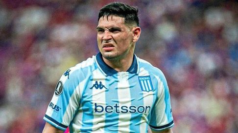 Maxi Salas apuntó contra el presidente de Racing. Maxi Salas apuntó contra el presidente de Racing.