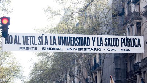 La UNLP marcha al Congreso para seguir la definición del Senado La UNLP marcha al Congreso para seguir la definición del Senado