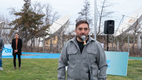 El intendente de La Paz, Fernando Ubieta. El intendente de La Paz, Fernando Ubieta.