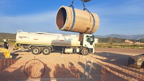 Aysam avanzó con parte de las obras durante la mañana del viernes. Aysam avanzó con parte de las obras durante la mañana del viernes.