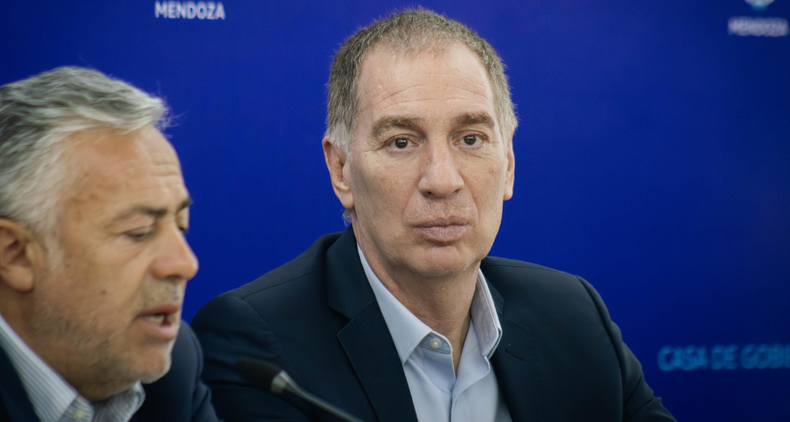 Alfredo Cornejo y el ministro del Interior, Diego Santilli, se volverán a encontrar con al reforma laboral como principal tema. 