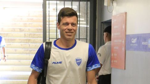 Esteban Solari, entrenador de Godoy Cruz. Esteban Solari, entrenador de Godoy Cruz.