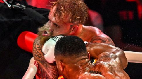 le rompio la mandibula: el letal golpe con el que anthony joshua termino el show de jake paul en miami le rompio la mandibula: el letal golpe con el que anthony joshua termino el show de jake paul en miami