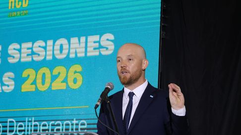 Esteban Allasino, intendente de Luján. Esteban Allasino, intendente de Luján.