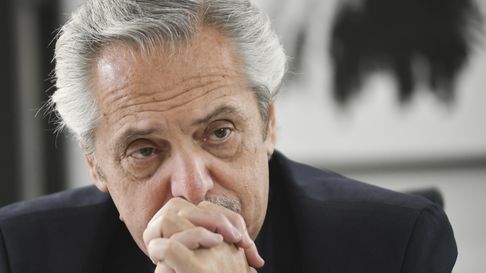 La insólita comparación de Alberto Fernández. La insólita comparación de Alberto Fernández.