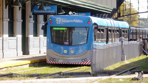 El Tren Universitario fue acondicionado durante enero El Tren Universitario fue acondicionado durante enero