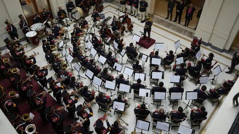 Javier Milei en Casa Rosada Javier Milei en Casa Rosada