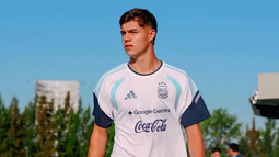 El defensor de Estudiantes, Tomás Palacios, sumó minutos en el entrenamiento de la Selección Argentina El defensor de Estudiantes, Tomás Palacios, sumó minutos en el entrenamiento de la Selección Argentina