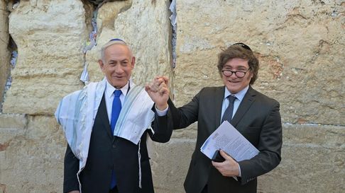 El presidente Javier Milei regresa a Israel. El presidente Javier Milei regresa a Israel.