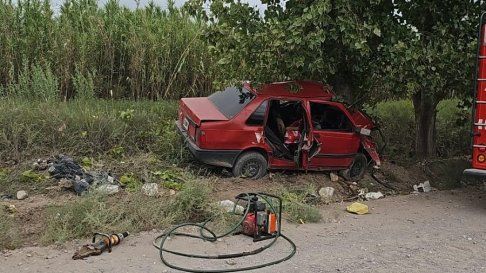 El hombre murió en el lugar tras el accidente en solitario El hombre murió en el lugar tras el accidente en solitario