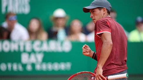 Sebastián Báez logró un triunfazo en Montecarlo. Sebastián Báez logró un triunfazo en Montecarlo.